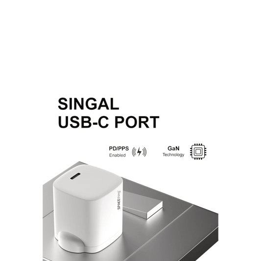 SPACEthing Nexio 20W Wall Charger (USB-C PD Fast Charger)