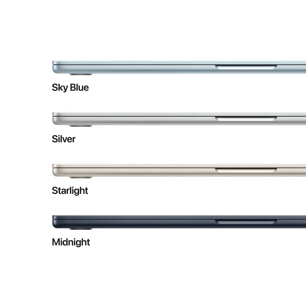 MacBook Air (2026) - 15.3 inch - M5 - 16GB+512GB - Midnight - AC+ (31-Mar-29) - Pre-owned