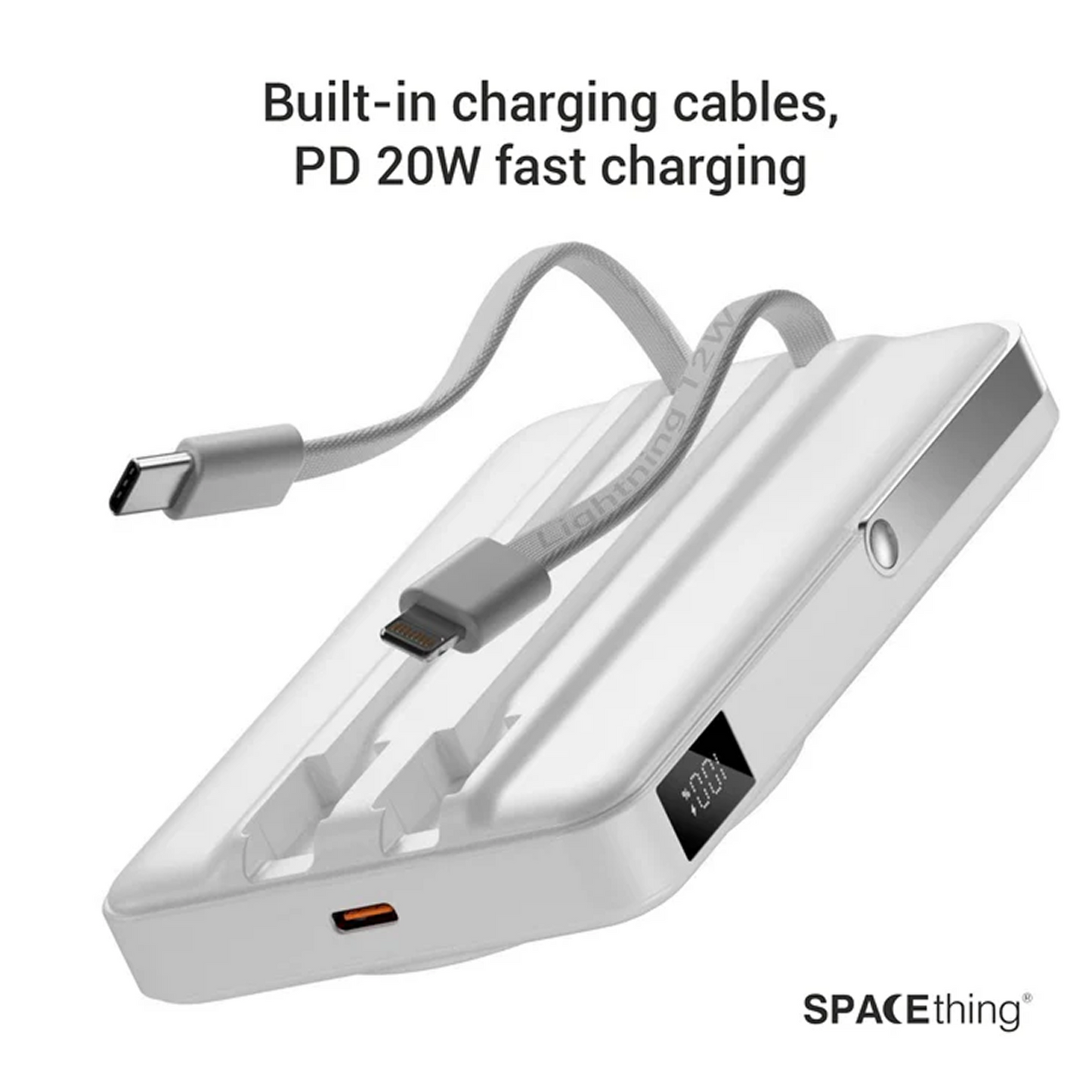 SPACEthing Luzern 10000mAh MagSafe Wireless Power Bank