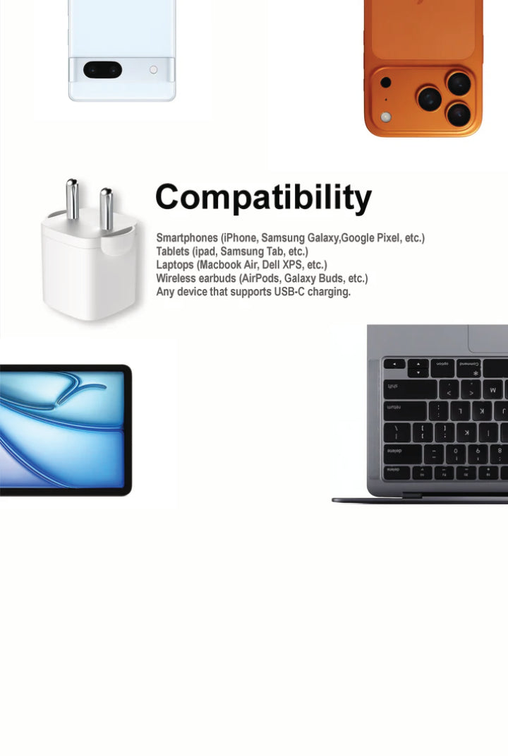 SPACEthing Cube Plus 25W Type-C GaN Wall Charger With Cable USB C TO USB C