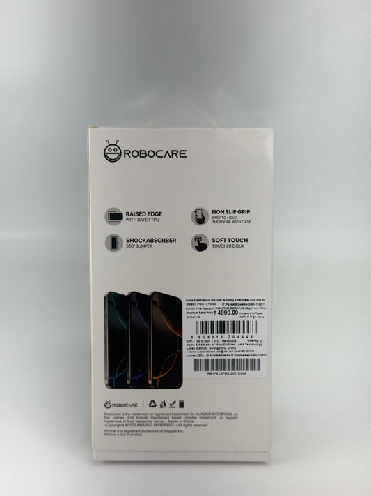 Robocare iPhone 13 Pro Max MagSafe 3-in-1 Protective Combo Case with Camera Lens Guard and Screen Protector
