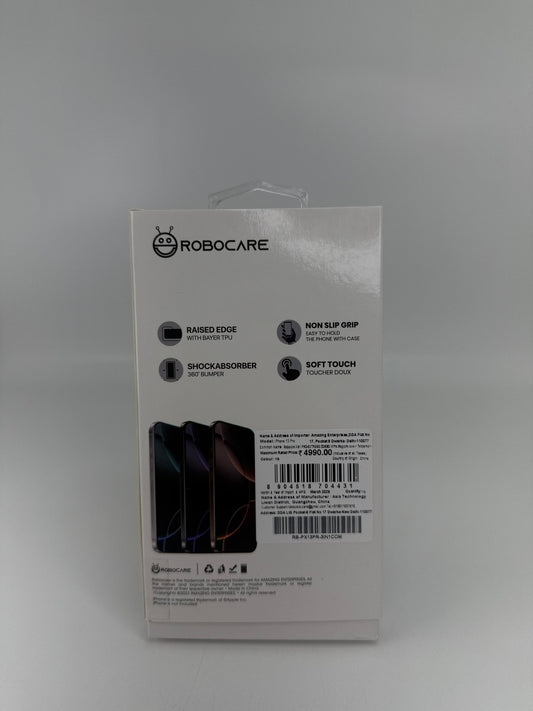 Robocare iPhone 13 Pro MagSafe 3-in-1 Protective Combo Case with Camera Lens Guard and Screen Protector (Copy)