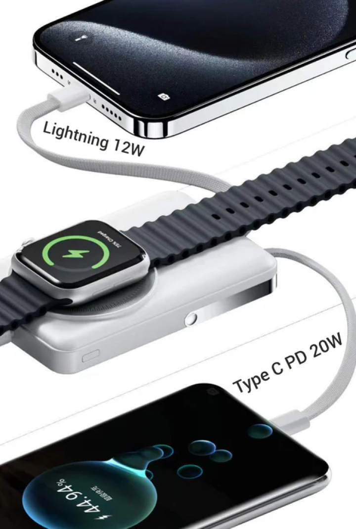 SPACEthing Luzern 10000mAh MagSafe Wireless Power Bank