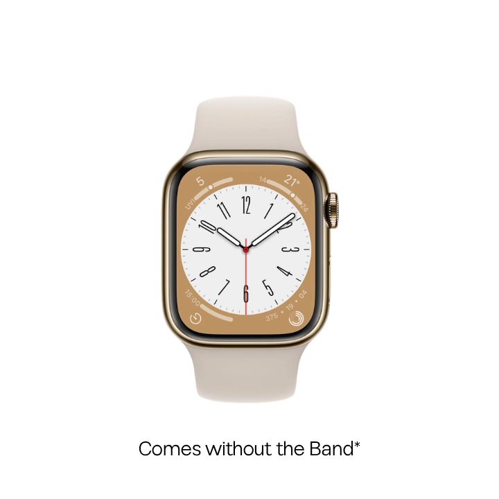 Watch Series 8 (GPS+Cellular) - 41mm - Starlight - Pre-owned