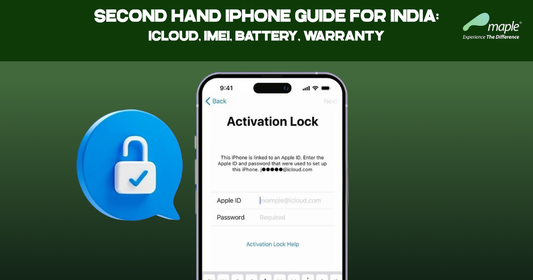 Second-Hand iPhone Guide for India: iCloud, IMEI, Battery, Warranty