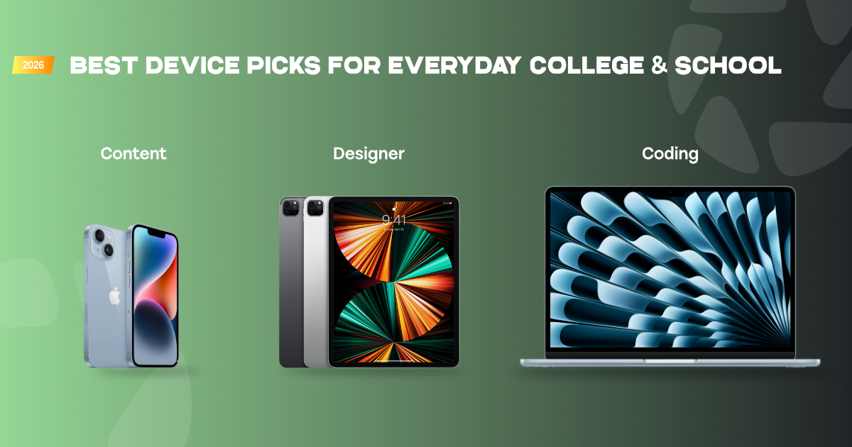 Maple Back to School 2026: Best Device Picks for Notes, Coding, Design, and Everyday College Life