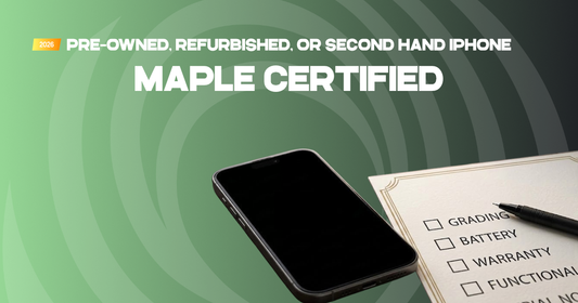 Pre-Owned vs Refurbished vs Second-Hand iPhone