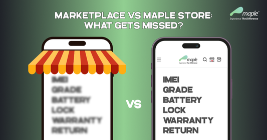 Marketplace vs Maple Store: What Gets Missed
