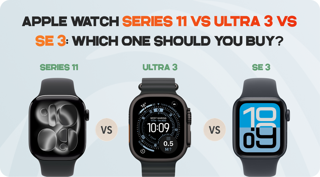 Apple Watch Series 11 vs Ultra 3 vs SE 3 comparison