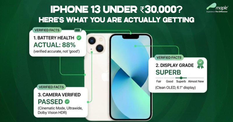 iPhone 13 Under ₹30,000? Here’s What You’re Actually Getting