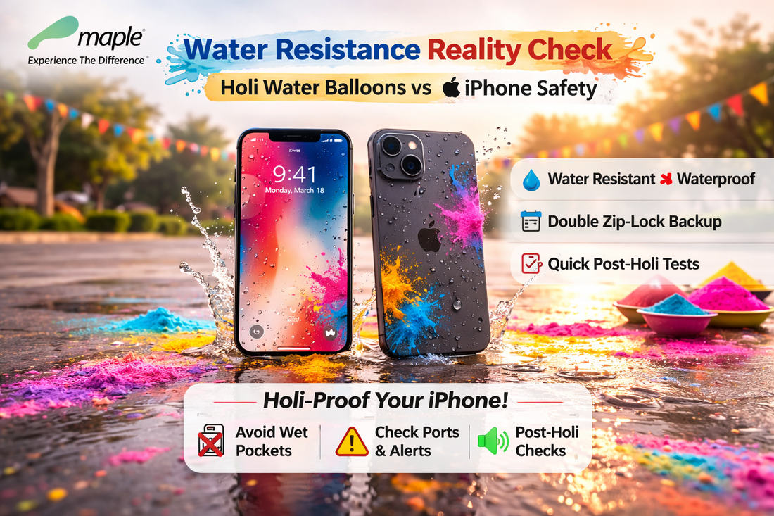 Water Resistance Reality Check: Holi Water Balloons vs iPhone Safety