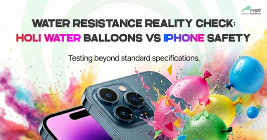 Water Resistance Reality Check: Holi Water Balloons vs iPhone Safety