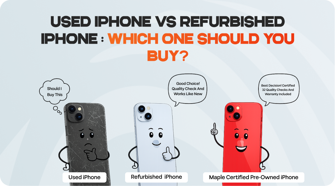 Used iPhone vs Refurbished iPhone : Which One Should You Buy?