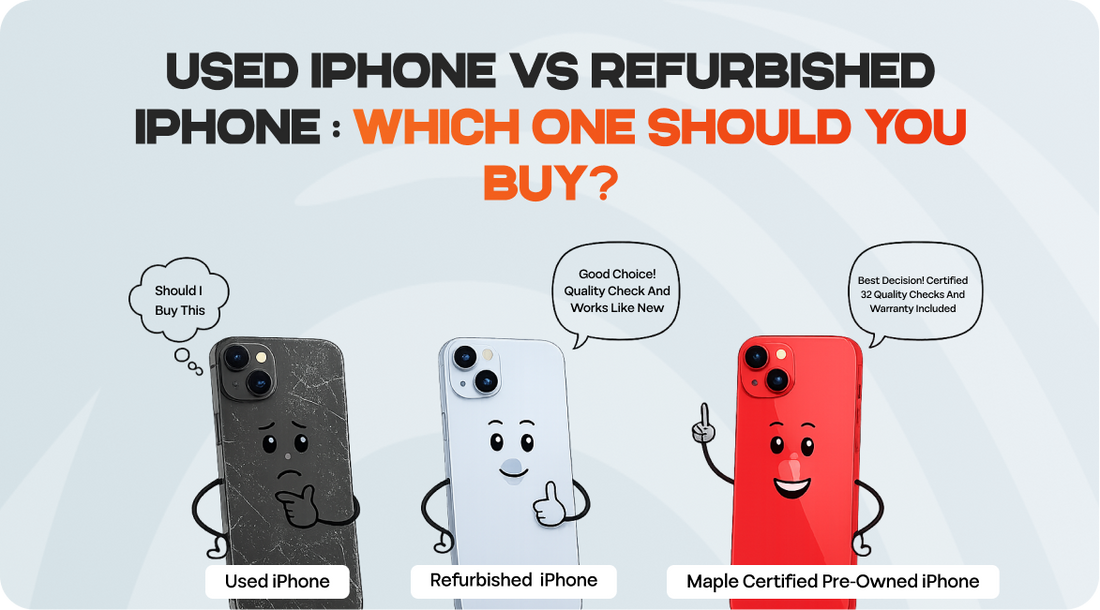 Used iPhone vs Refurbished iPhone: Which Is Better?