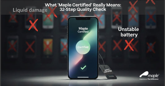 What ‘Maple Certified’ Really Means: 32-Step Quality Check