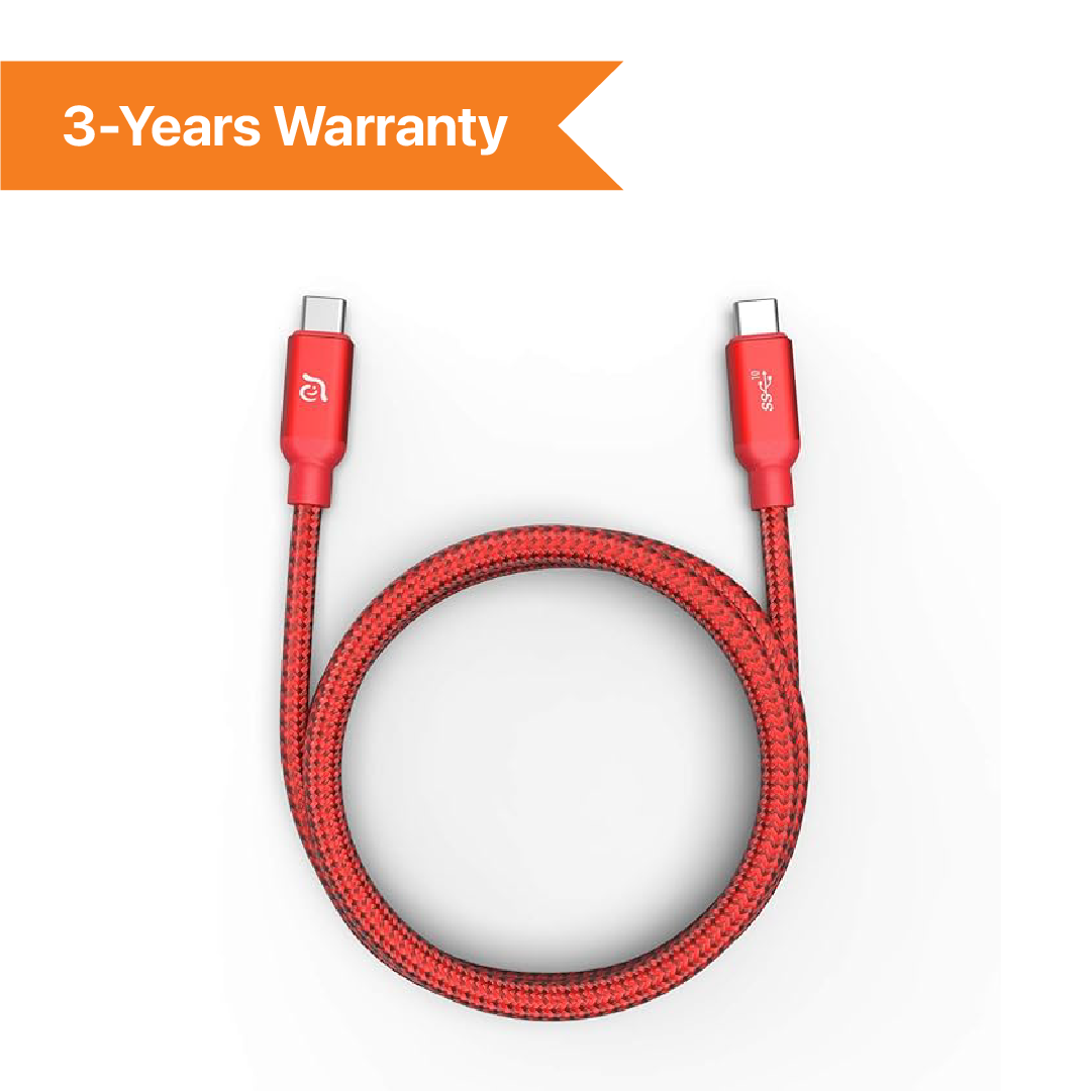 Adam Casa C200 Usb-C To Usb-C 100W Charging Cable - (Product)Red