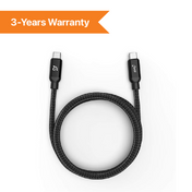 Adam Casa C200 Usb-C To Usb-C 100W Charging Cable - Black