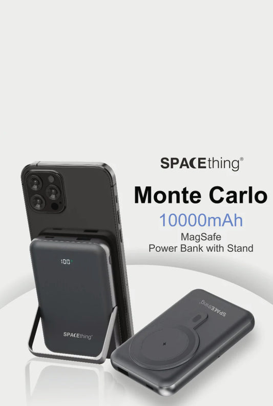 SPACEthing Monte Carlo 10000mAh MagSafe Wireless Power Bank