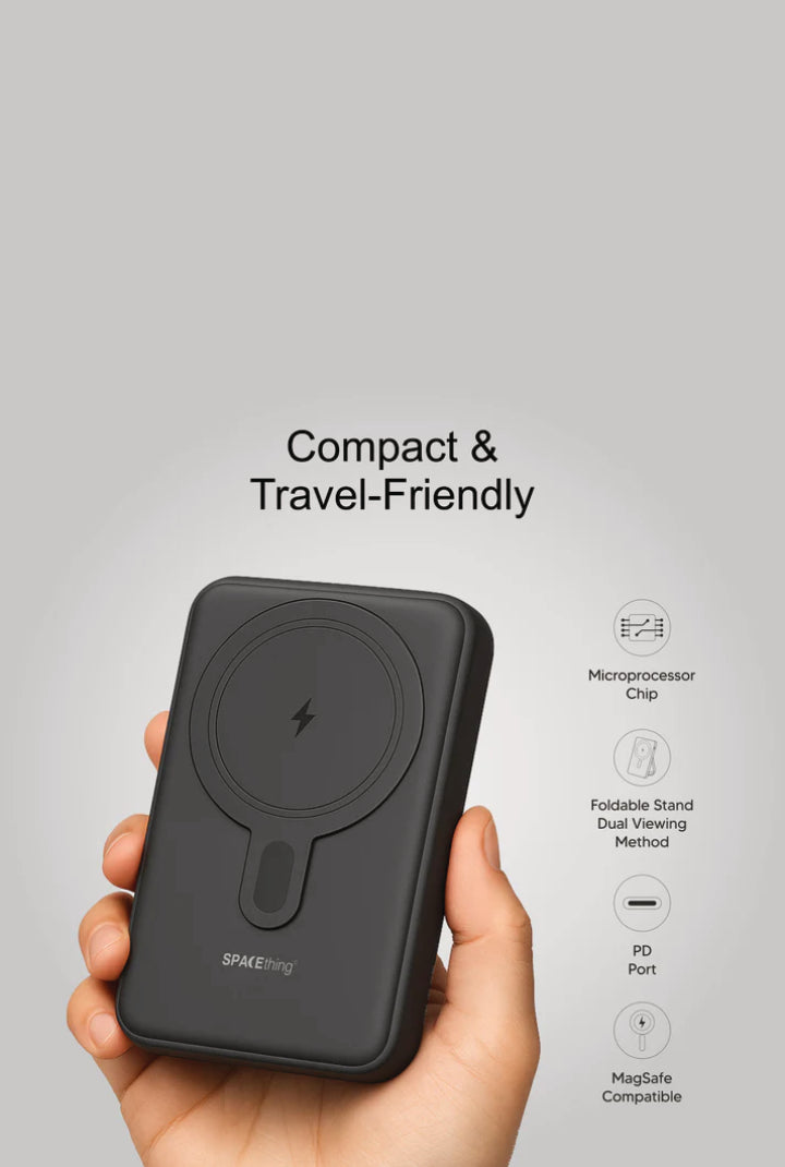 SPACEthing Monte Carlo 10000mAh MagSafe Wireless Power Bank