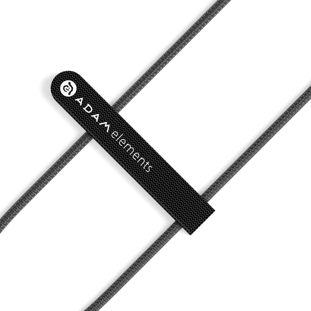 ADAM Elements PeAk III 300B USB-A to Lightning cable 300 cm - Black