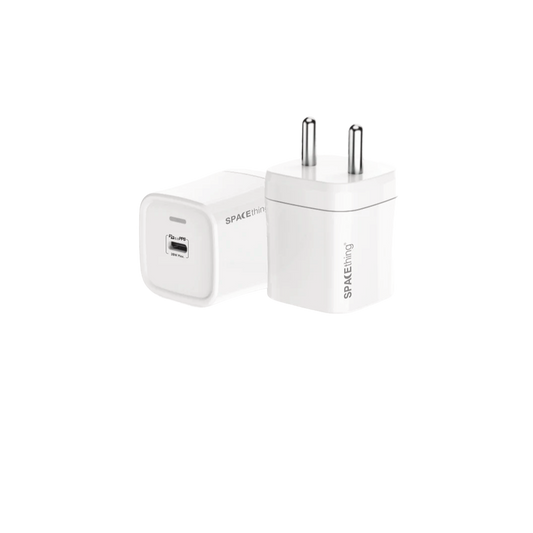 SPACEthing Cube Plus 25W Type-C GaN Wall Charger With Cable USB C TO USB C
