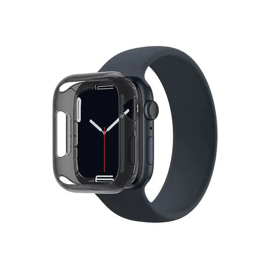 AmazingThing Quartz Pro Case for Apple Watch 45mm - Black