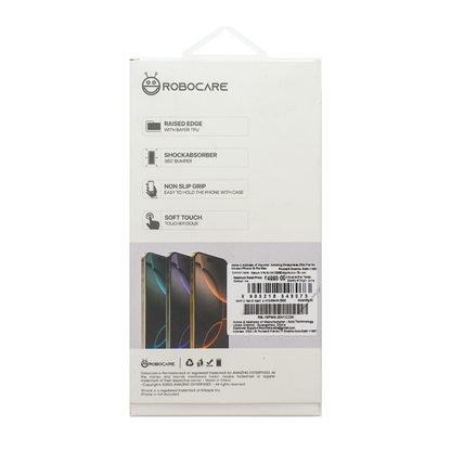 Robocare iPhone 16 Pro MagSafe 3-in-1 Protective Combo Case with Camera Lens Guard and Screen Protector
