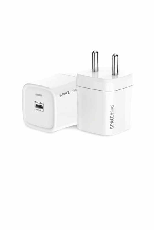 SPACEthing Cube Plus 25W Type-C GaN Wall Charger With Cable USB C TO USB C