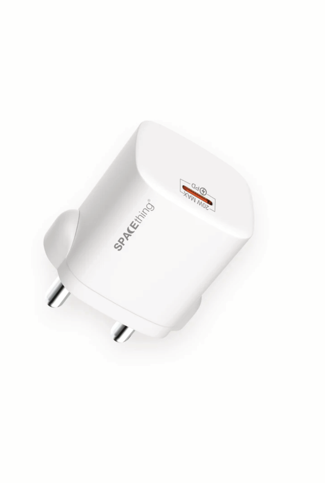 SPACEthing Nexio 20W Wall Charger (USB-C PD Fast Charger)