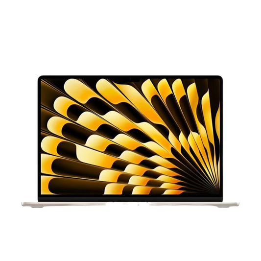 MacBook Air (2024) - 15 inch - M3 - 16GB+256GB - Starlight - Pre-owned