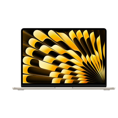 MacBook Air (2025) - 13.6 inch - M4 - 16GB+256GB - Starlight - AC+ (08-Jan-29) - Pre-owned