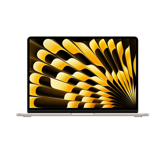 MacBook Air (2025) - 13.6 inch - M4 - 16GB+256GB - Starlight - AC+ (08-Jan-29) - Pre-owned
