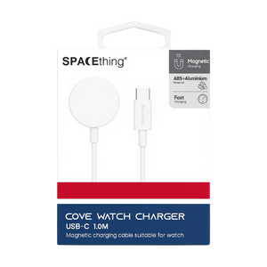 SPACEthing Cove Magnetic Watch Charger – White
