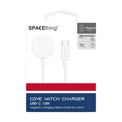 SPACEthing Cove Magnetic Watch Charger – White