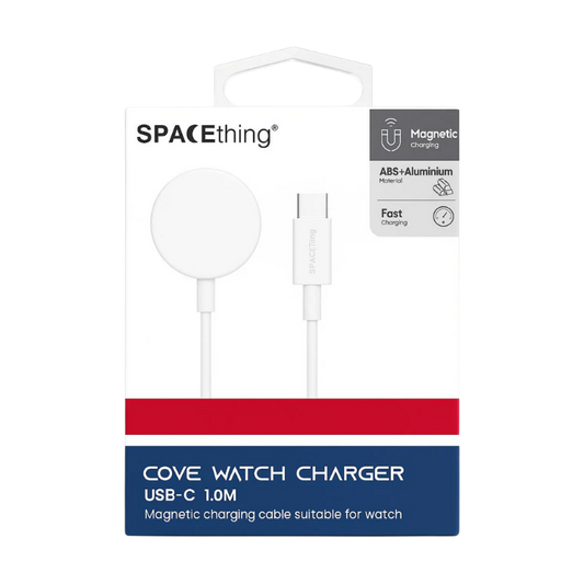 SPACEthing Cove Magnetic Watch Charger – White