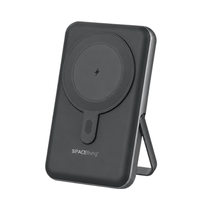 SPACEthing Monte Carlo 10000mAh MagSafe Wireless Power Bank – Black