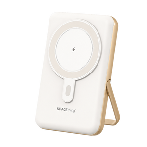 SPACEthing Monte Carlo 10000mAh MagSafe Wireless Power Bank – White