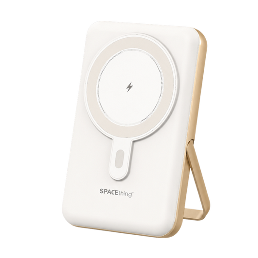 SPACEthing Monte Carlo 10000mAh MagSafe Wireless Power Bank – White