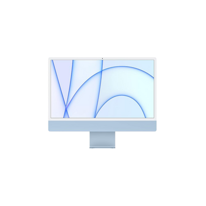 iMac (2021) - 24 inch - M1 - 8GB+256GB - Sky blue - Pre-owned