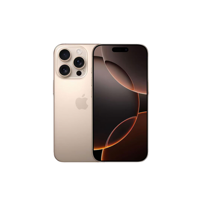 iPhone 16 Pro Max - 256GB - Desert Titanium - IW (19-Sep-25) - Pre-Owned