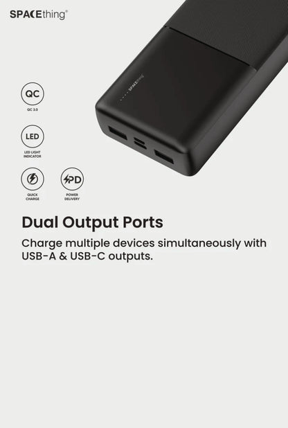 SPACEthing PD 22.5W Milos 10000mAh Power Bank
