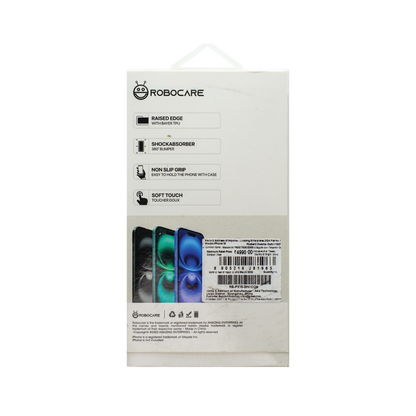 Robocare iPhone 15 MagSafe 3-in-1 Protective Combo Case with Camera Lens Guard and Screen Protector