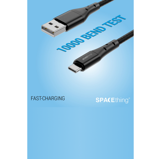 SPACEthing Swift USB to Type-C Cable 1.2m – Black