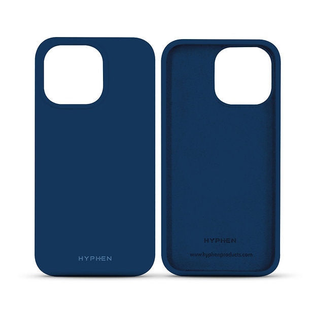 HYPHEN TINT Silicone Magsafe Case for iPhone 14 - Blue