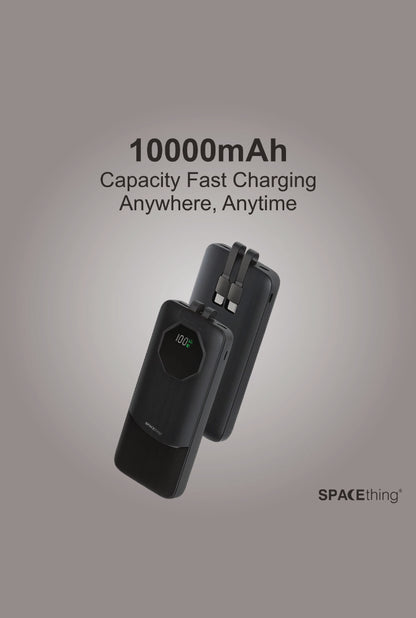 SPACEthing Nairo 3-in-1 10000mAh PD 22.5W Power Bank