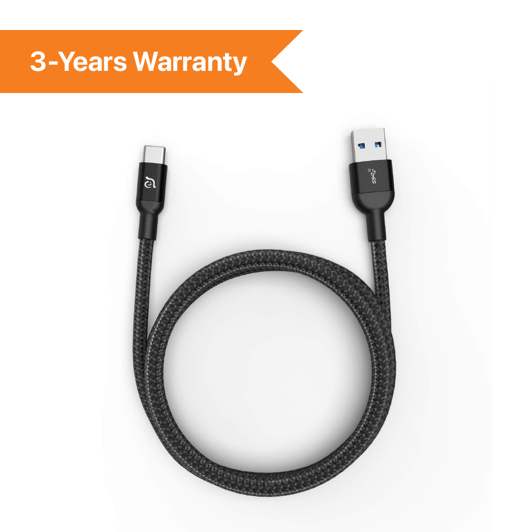 Adam Casa M100+ Usb 3.1 Gen 2 Usb-C To Usb-A Cable - Black