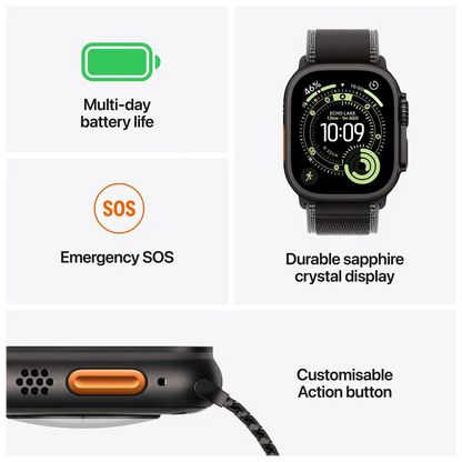 Watch Ultra (3rd Gen) GPS+Cellular - 49mm - Natural Titanium - IW (13-Jun-27) - Pre-owned
