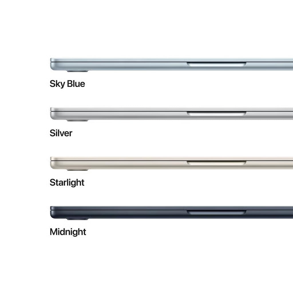 MacBook Air (2025) - 13 inch - M4 - 16GB+256GB - Silver - IW (12-Oct-26) - Pre-owned