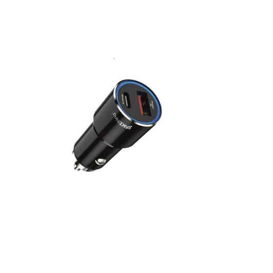 SPACEthing Speedo Car Charger PD 55W (with USB-C to USB-C 1.5 m Cable)