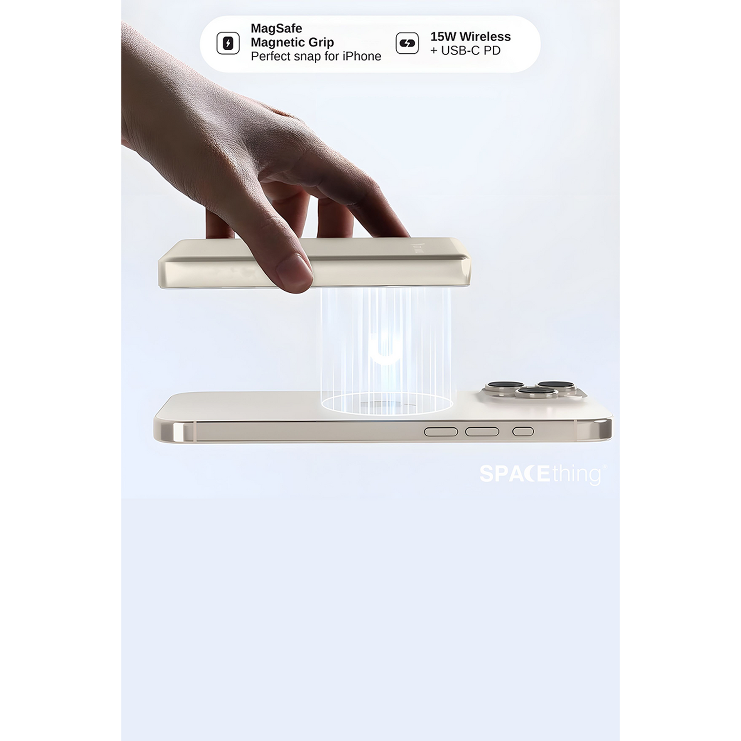 SPACEthing Revon 10000Mah Magsafe Power bank – Orange